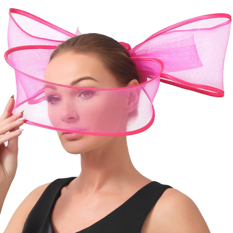 New Elegant Fascinator Wedding Pillbox Hat