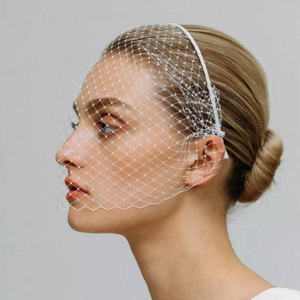 Bride Veil Hair Hoop Headband