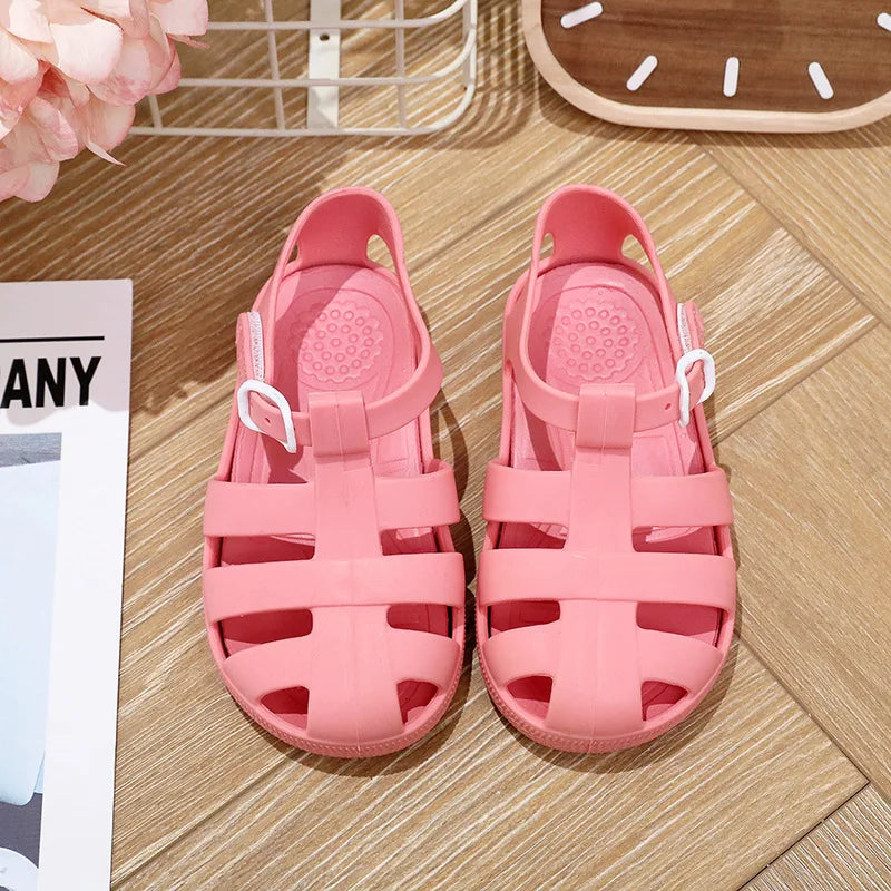 Boys and Girls Baotou Comfortable Non-slip Waterproof Beach Sandals