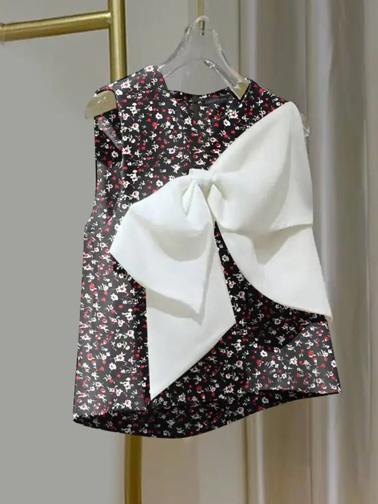 Summer Chic Sleeveless O-neck Tops