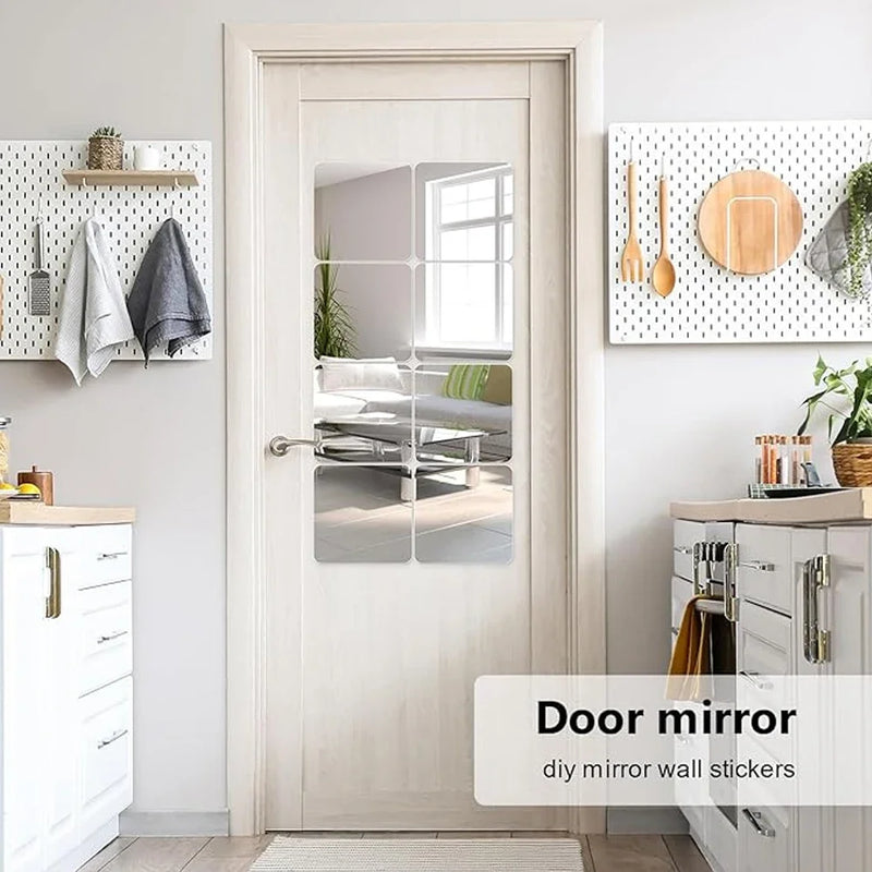 2mm Mirror Unbreakable Acrylic Full Length Wall Mirror Tiles