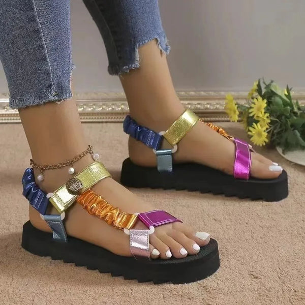 Sandals with Anti Slip Wear-resistant Open Toes