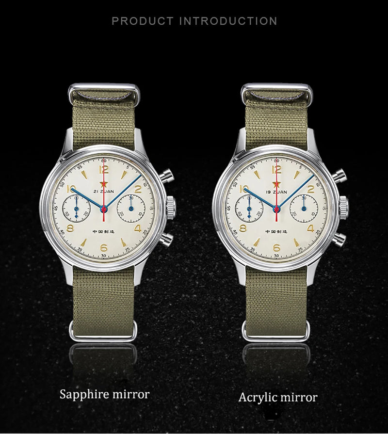 Chronograph Air Force Aviation Sapphire Watch