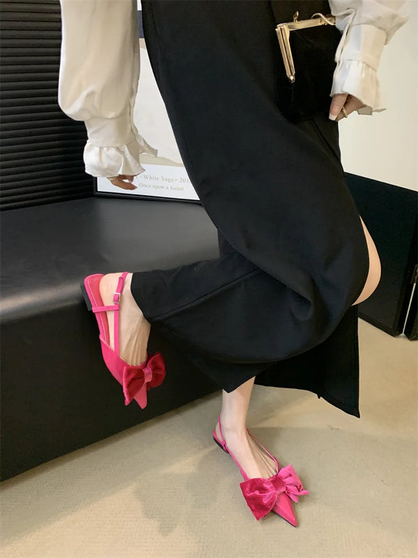 Big Butterfly Knot Sandals