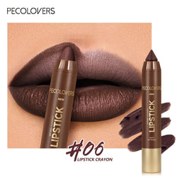 Velvet Contouring Lip Liner Crayon, Matte Tapered Gradient Lipstick Pen