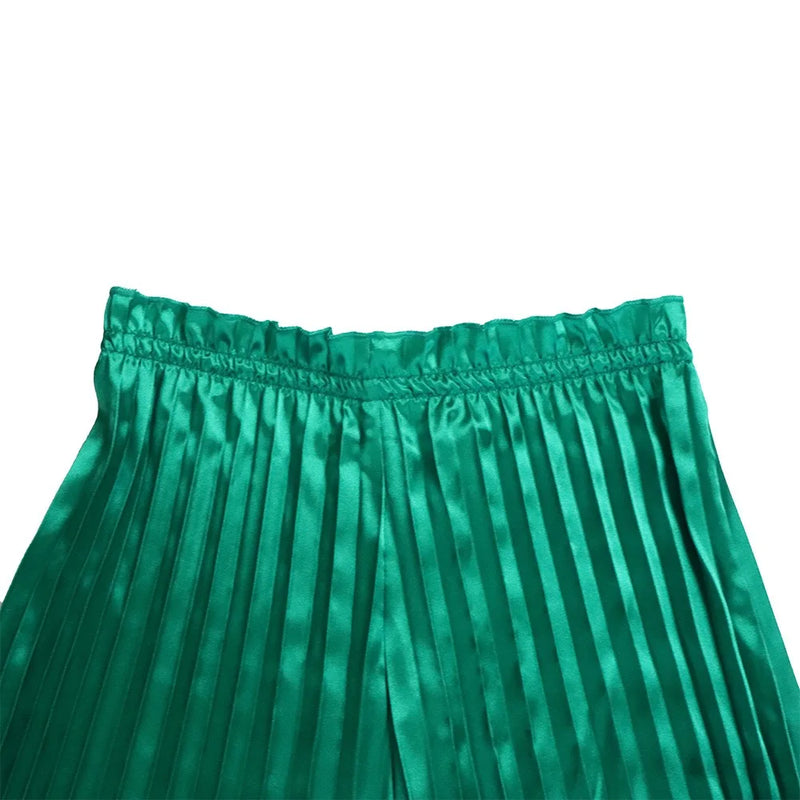 Elegant Long Trousers Wide Leg Pants