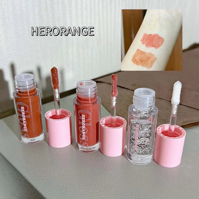Water Light Lip Gloss Moisturizing Transparent  Mirror Lip Glaze