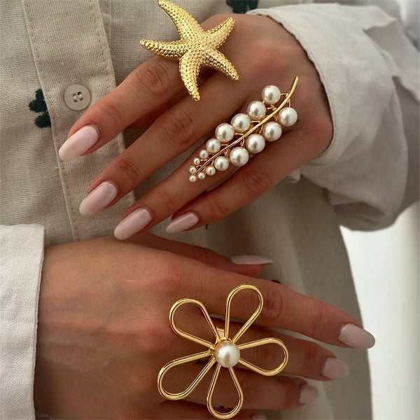Exaggerated Metal Ring