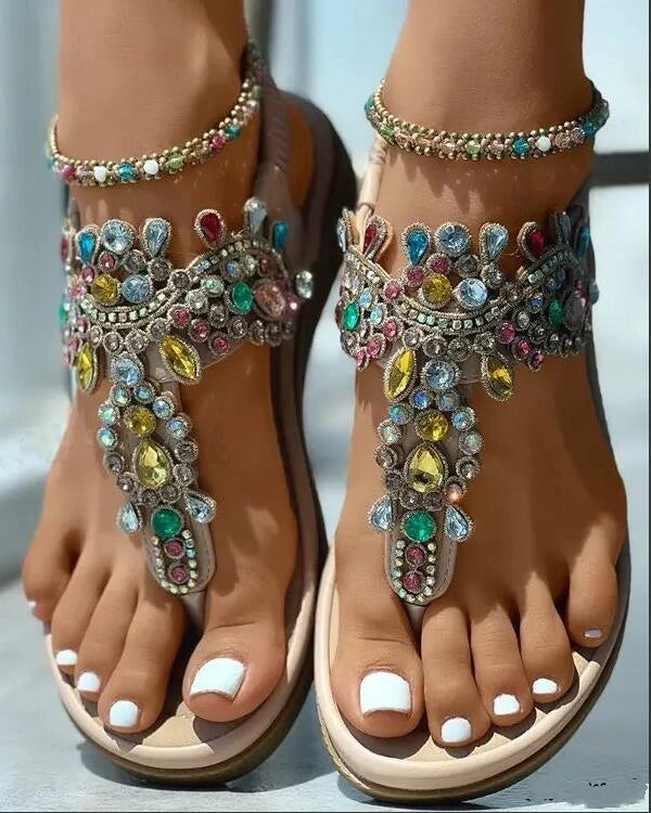 Sandals Rhinestones