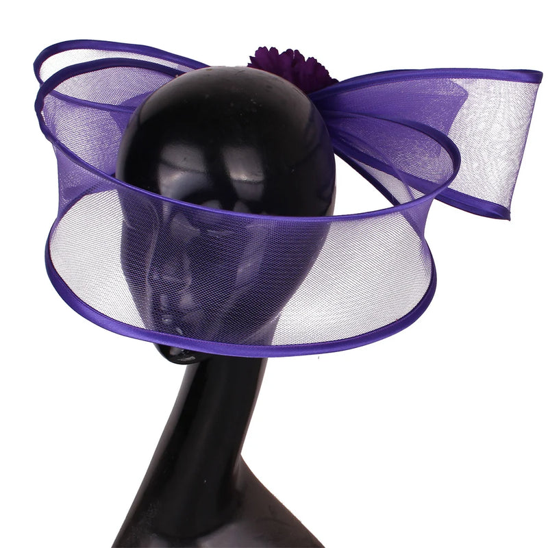 New Elegant Fascinator Wedding Pillbox Hat