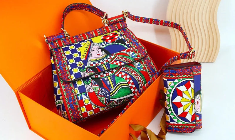Classic Crossbody Handbags Luxury Purse Suit