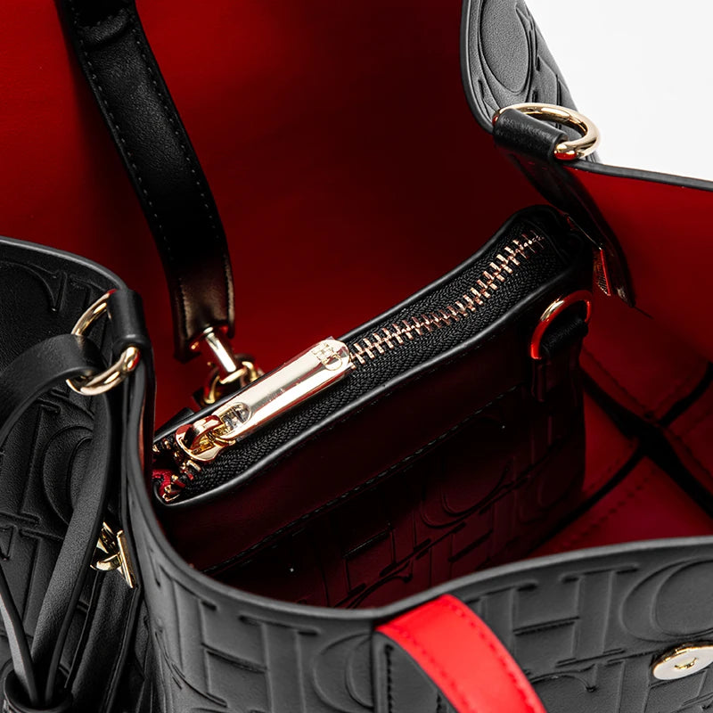 Steel Embossed Handheld Bag