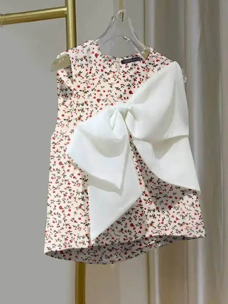 Summer Chic Sleeveless O-neck Tops