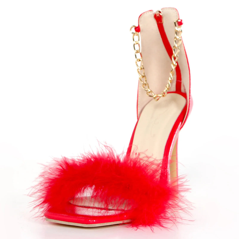 Luxury Sandals High Heels Buckle Fashion