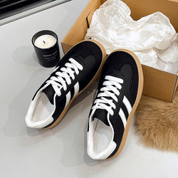 Round toe sports running work vulcanized shoes