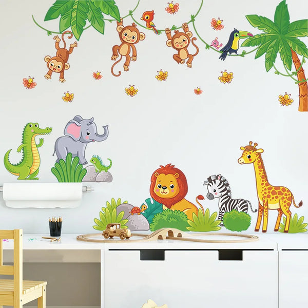 Rainbow Cloud Hot Air Balloon Children Bedroom