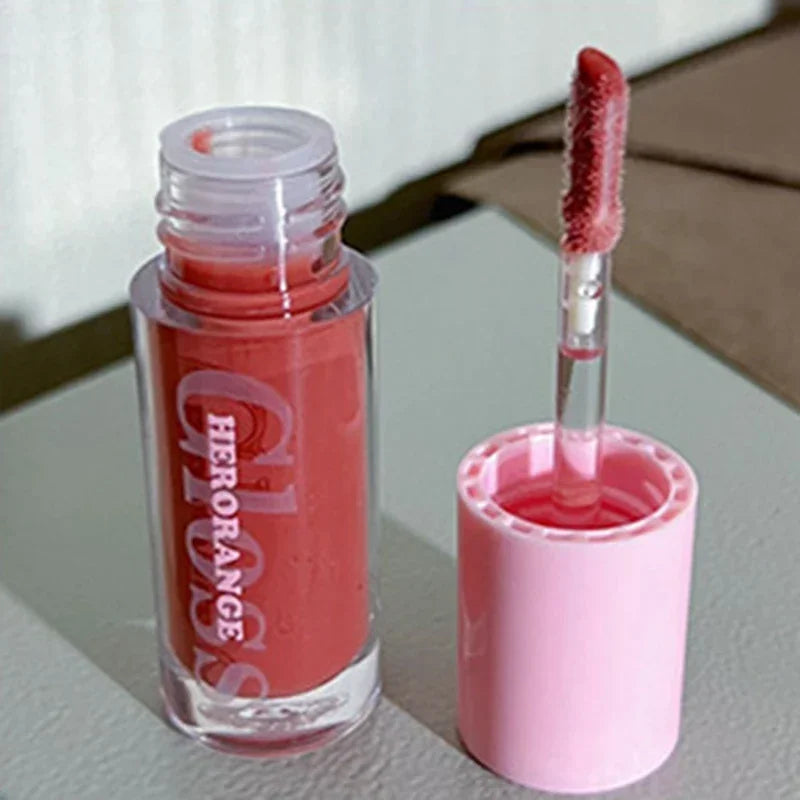 Water Light Lip Gloss Moisturizing Transparent  Mirror Lip Glaze