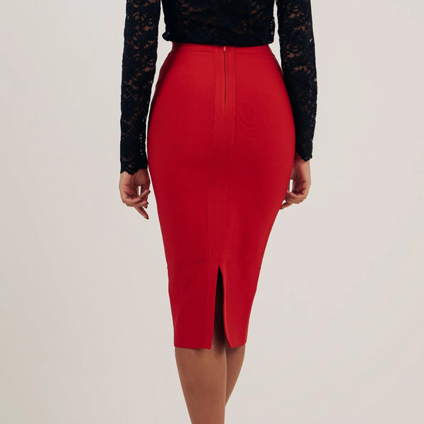 Quality Split Bandage Skirt