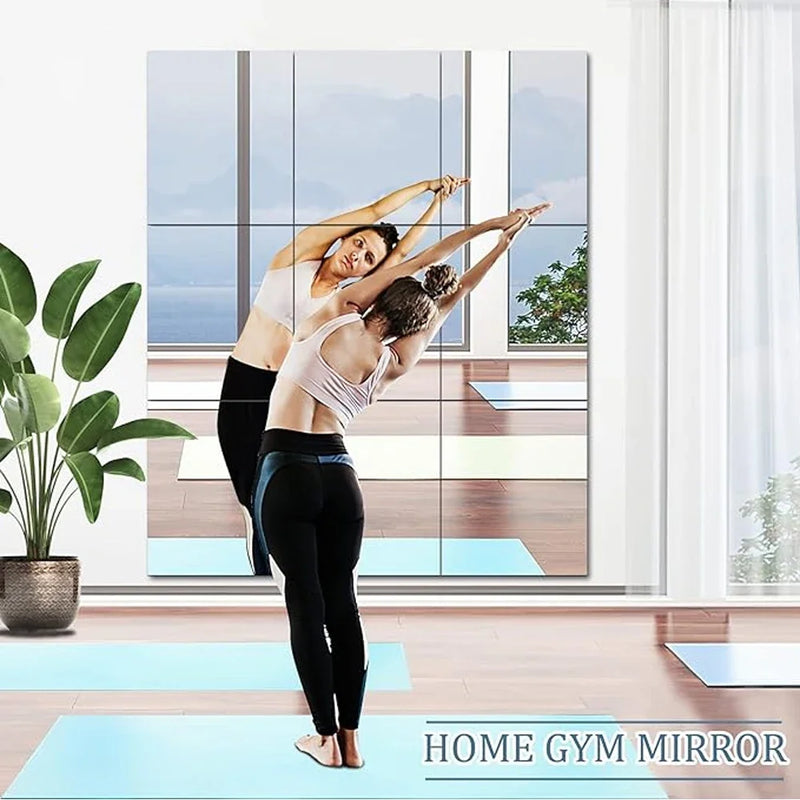 2mm Mirror Unbreakable Acrylic Full Length Wall Mirror Tiles