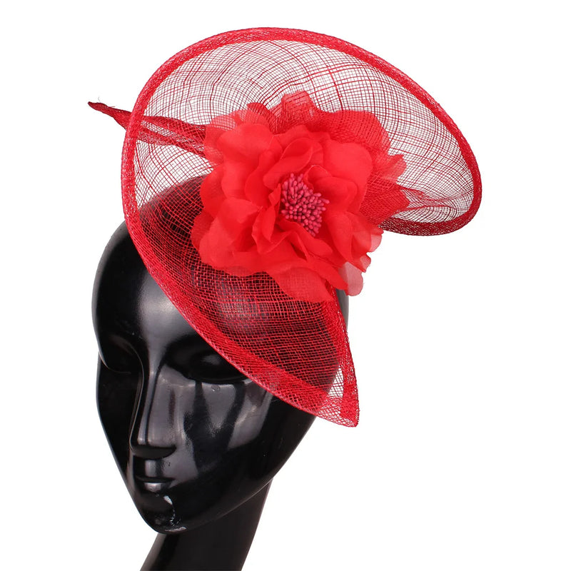 Elegant Bridal Fascinator Hat
