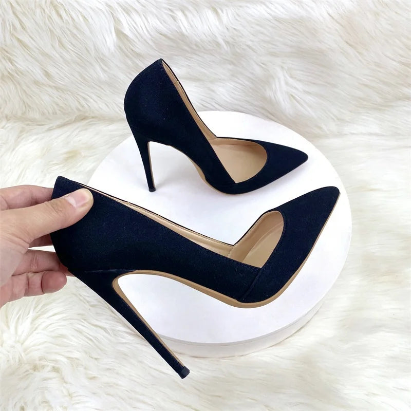 Elegant style pointed banquet high heels