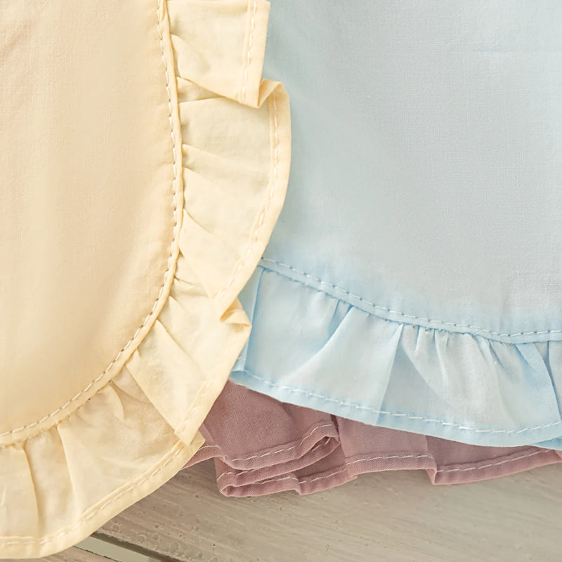 Sweet And Cute Candy Color Girl Dress