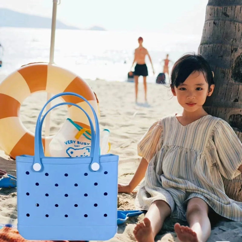 EVA Beach Bag L/XL Waterproof Handbag Large Capacity Rubber