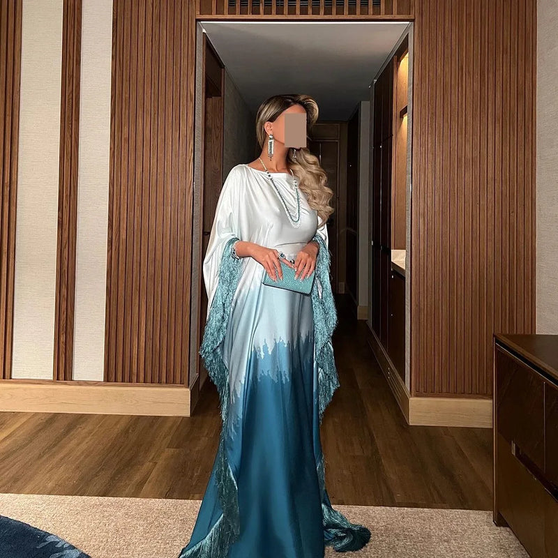 Tassel Gradient Abaya Luxury