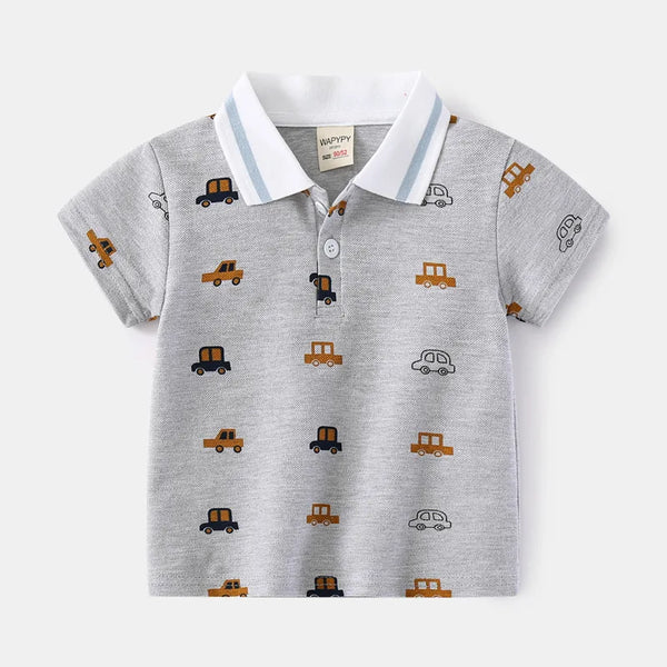 Polo Shirts Luxury Stand Collar Sport