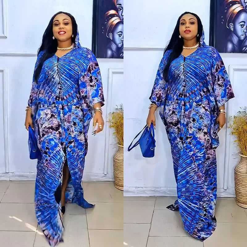 Dashiki Kaftan Maxi Long Dress