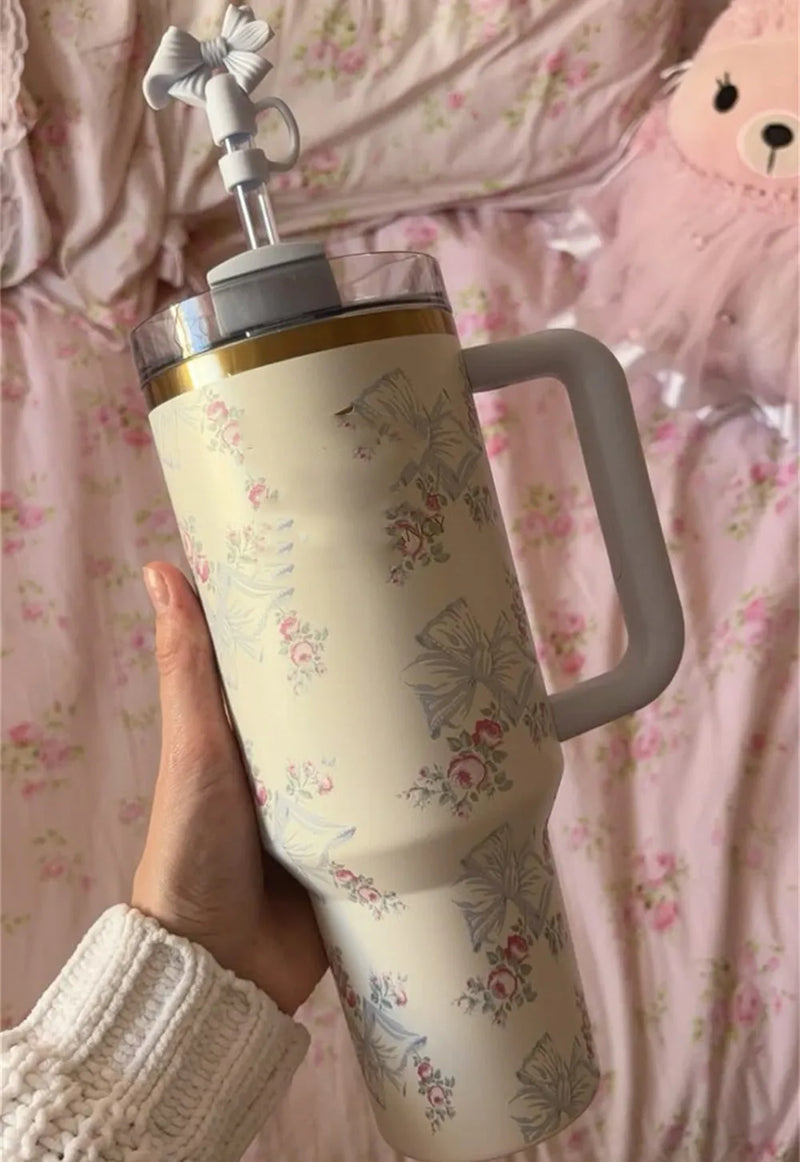 Romantic Mug Tumbler Stainless Steel Coffee Termos Cup