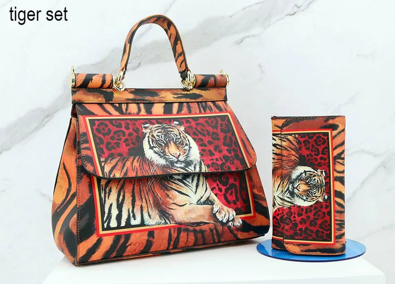 Classic Crossbody Handbags Luxury Purse Suit