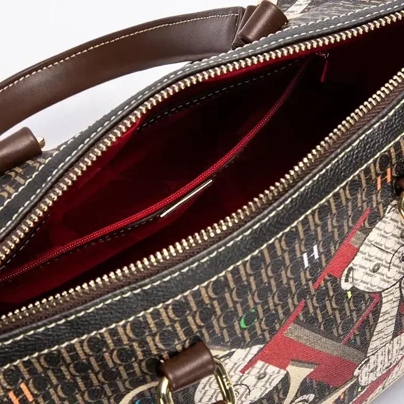 Crossbody Monogram Bronze Luxury Design Bag