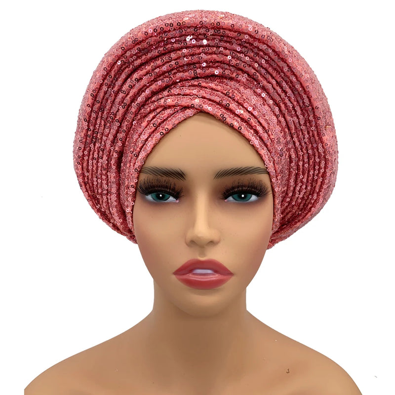 Readymade Autogele Turban Cap