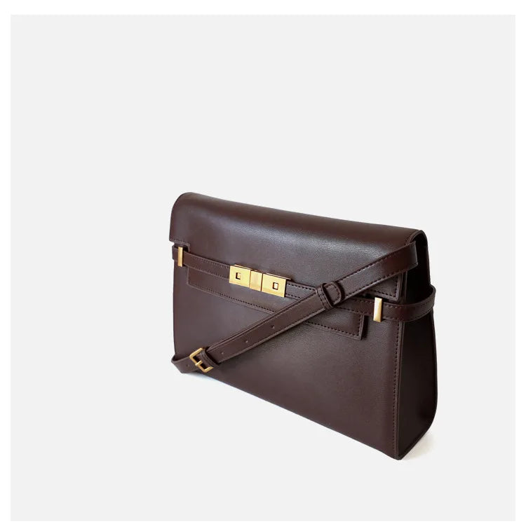 CAMINA Leather Shoulder Crocodile Handbag