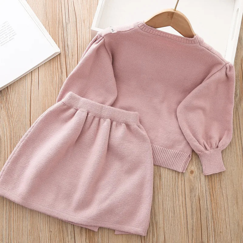 2-piece Long sleeved Sweater Set