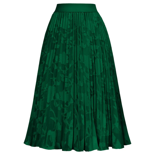 High Waist Lined Stylish Sweet A-Line Skirt