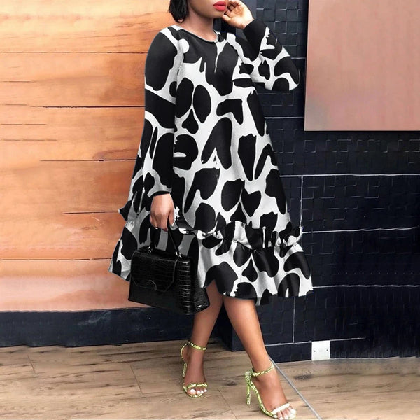 CAMINA Elegant Midi Dress