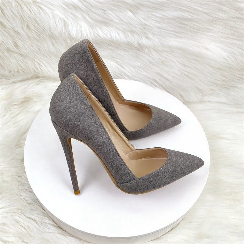 Elegant style pointed banquet high heels