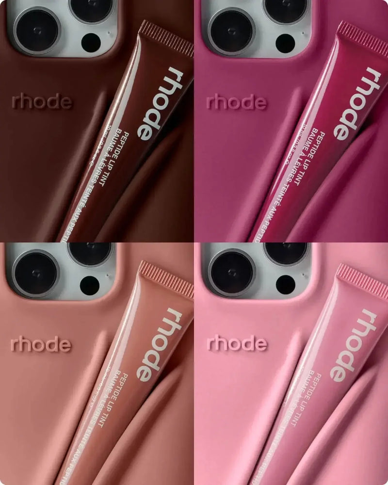 Ribbon Case for iPhone  11 14 13 12 15 16 Pro Max Plus Portable Lip Gloss Holder