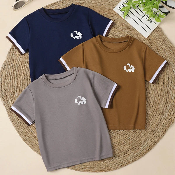 Short Sleeve Boy Handsome Gentleman Joker POLO Shirt