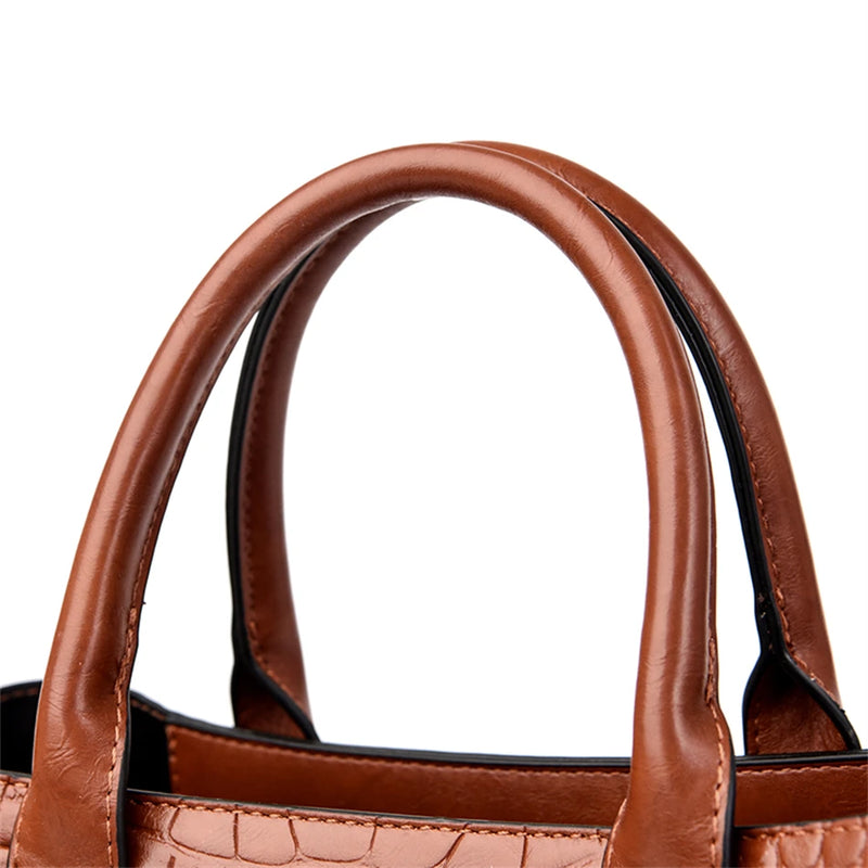 Soft Leather Designer Handbag