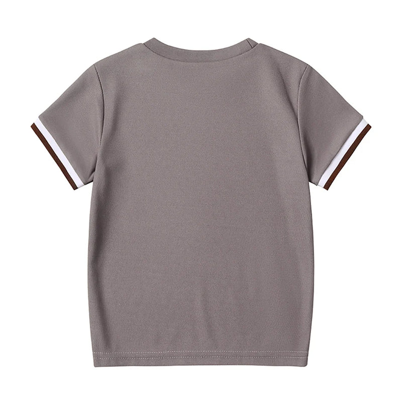 Short Sleeve Boy Handsome Gentleman Joker POLO Shirt