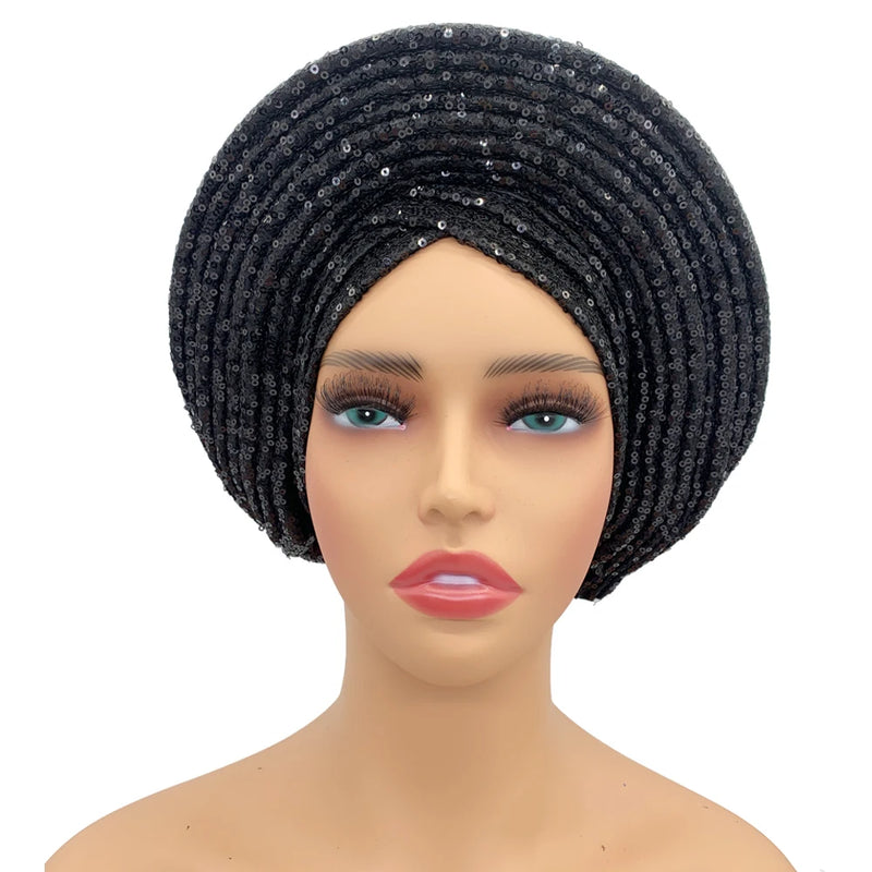 Readymade Autogele Turban Cap