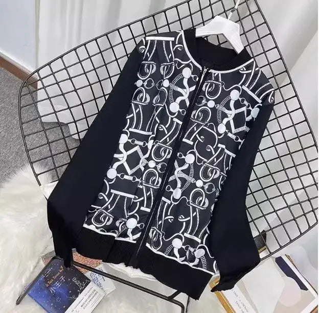 Vintage Cardigans Spring Autumn Thin Knitted Tops
