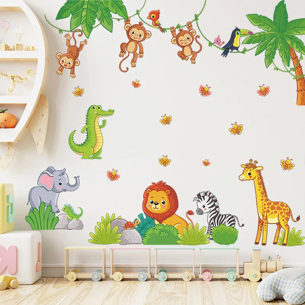 Rainbow Cloud Hot Air Balloon Children Bedroom