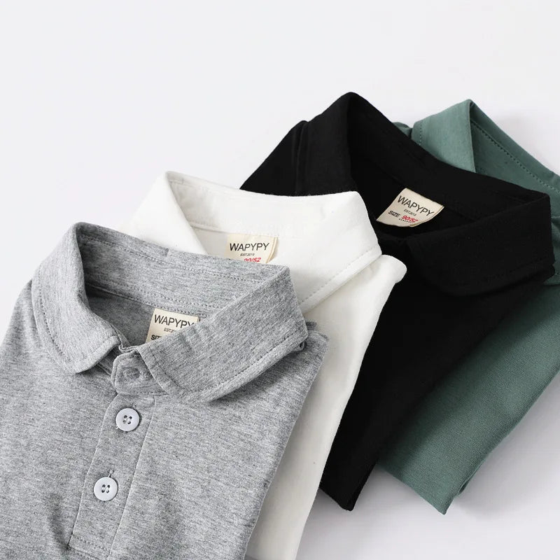 Polo Shirts Luxury Stand Collar Sport