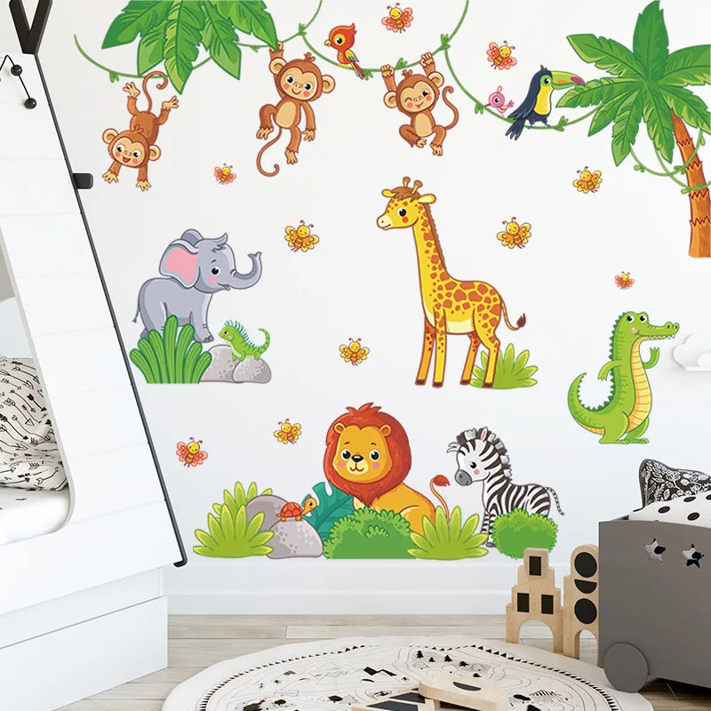 Rainbow Cloud Hot Air Balloon Children Bedroom