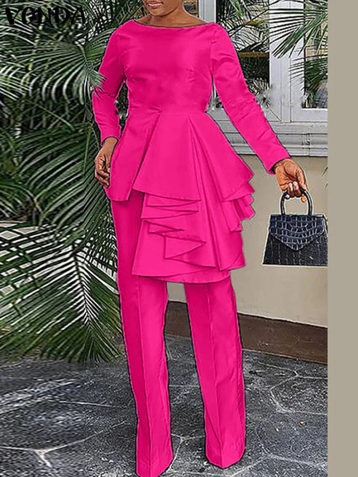 VONDA Ruffled Sets