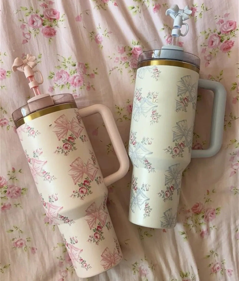 Romantic Mug Tumbler Stainless Steel Coffee Termos Cup